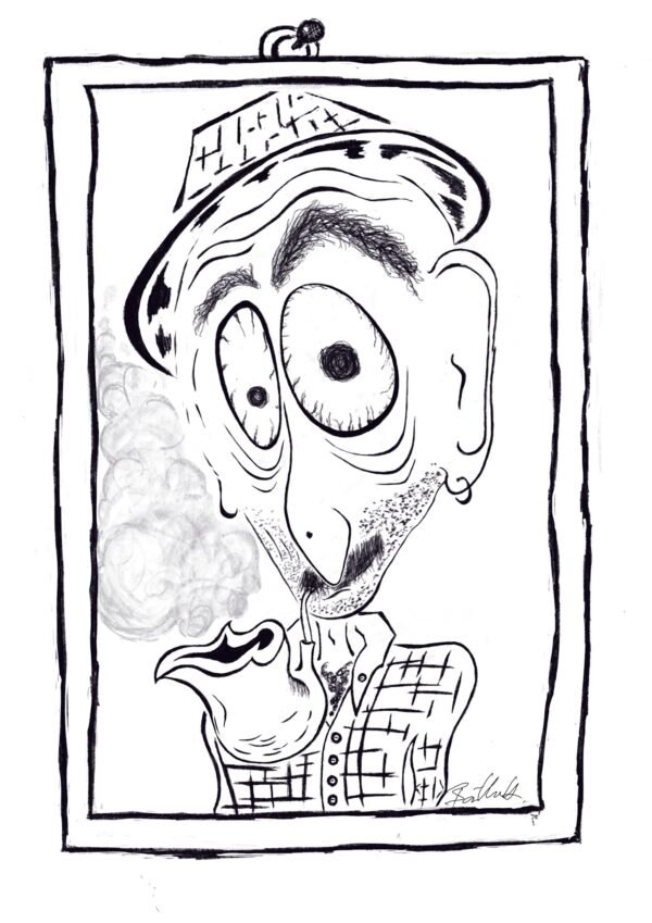 Exhousted Man